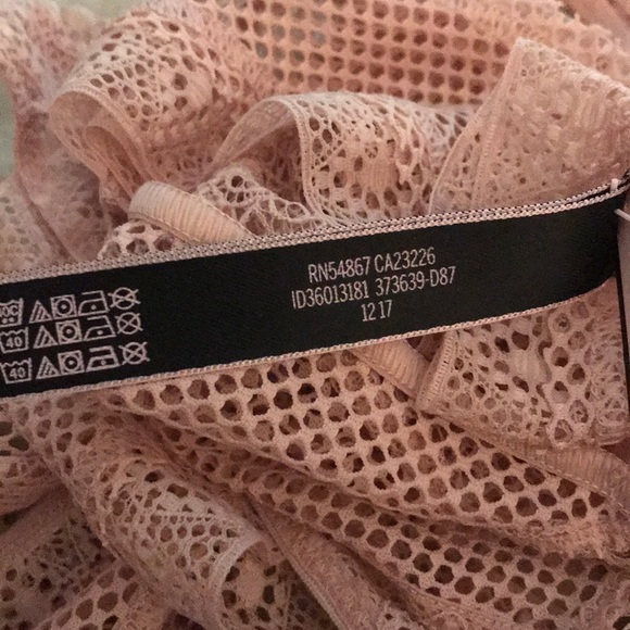 Nude VS Fishnet Lace Cutout Cheekini Panty - Picture 6 of 6